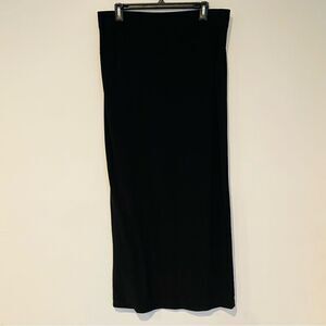 Motherhood Maternity Black Stretch Pull On Maxi Skirt Size Medium